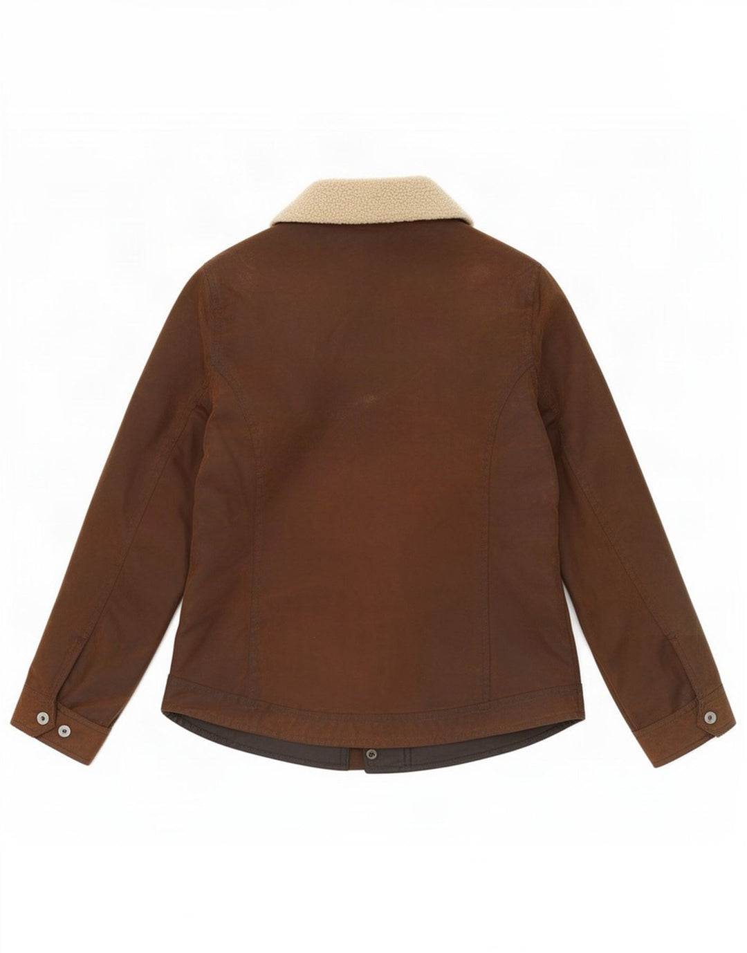 Jaqueta feminina de algodão encerado Barbour UK 8 pequena marrom