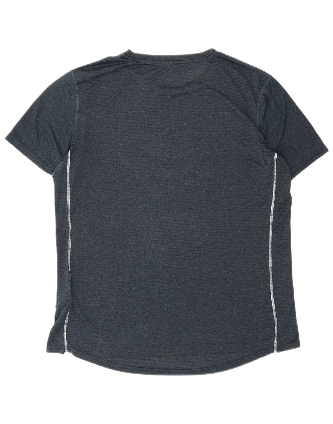Camiseta masculina Superdry Top médio azul marinho poliéster