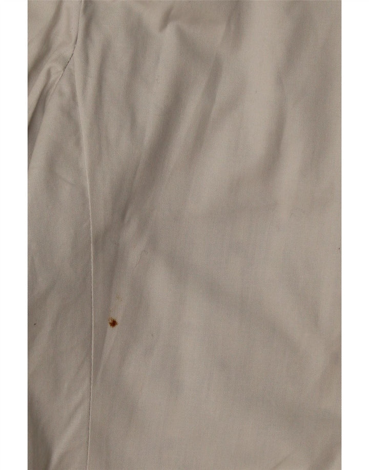 EQUIPMENT Jaqueta blazer masculina de 2 botões Reino Unido 40 grande algodão cinza