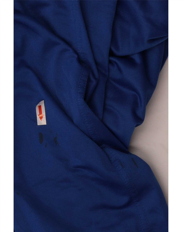 Givova Jaqueta masculina de agasalho gráfico 5XL azul colorblock poliéster