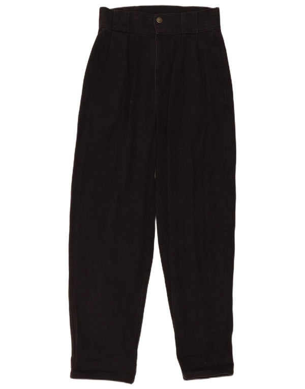 Calça jeans feminina de cintura alta Lucy & Yak W28 L30 preta