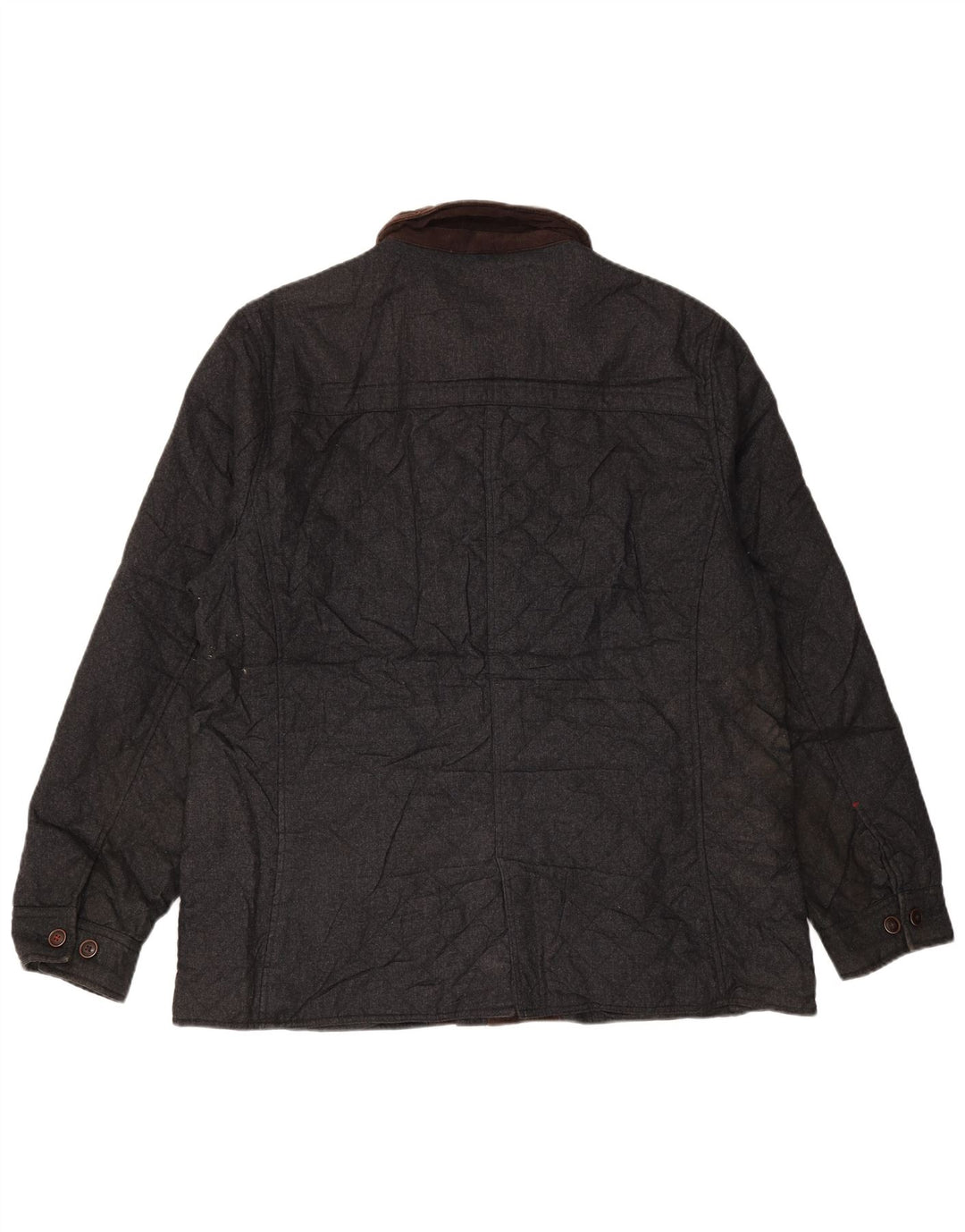 Jaqueta acolchoada masculina JOULES UK 44 2XL poliéster azul marinho