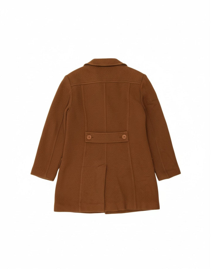 Sobretudo feminino UK 12 lã marrom médio MAX & CO.
