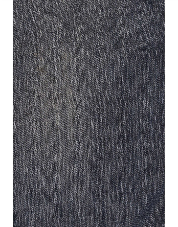Levi's Masculino 501 Straight Jeans W36 L27 Azul Marinho Algodão