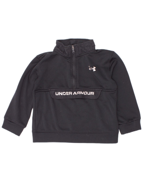 Suéter Under Armour Boys Graphic Zip Neck 2-3 anos preto