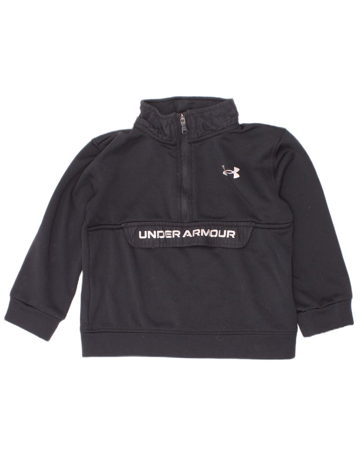 Suéter Under Armour Boys Graphic Zip Neck 2-3 anos preto
