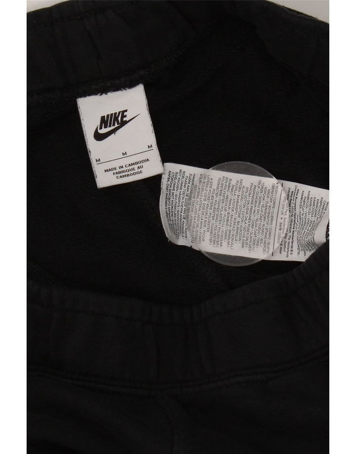 Nike masculino gráfico cargo calças de treino joggers médio preto algodão