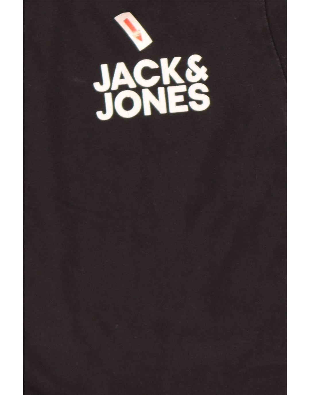Camiseta feminina Jack & Jones UK 12 algodão preto médio