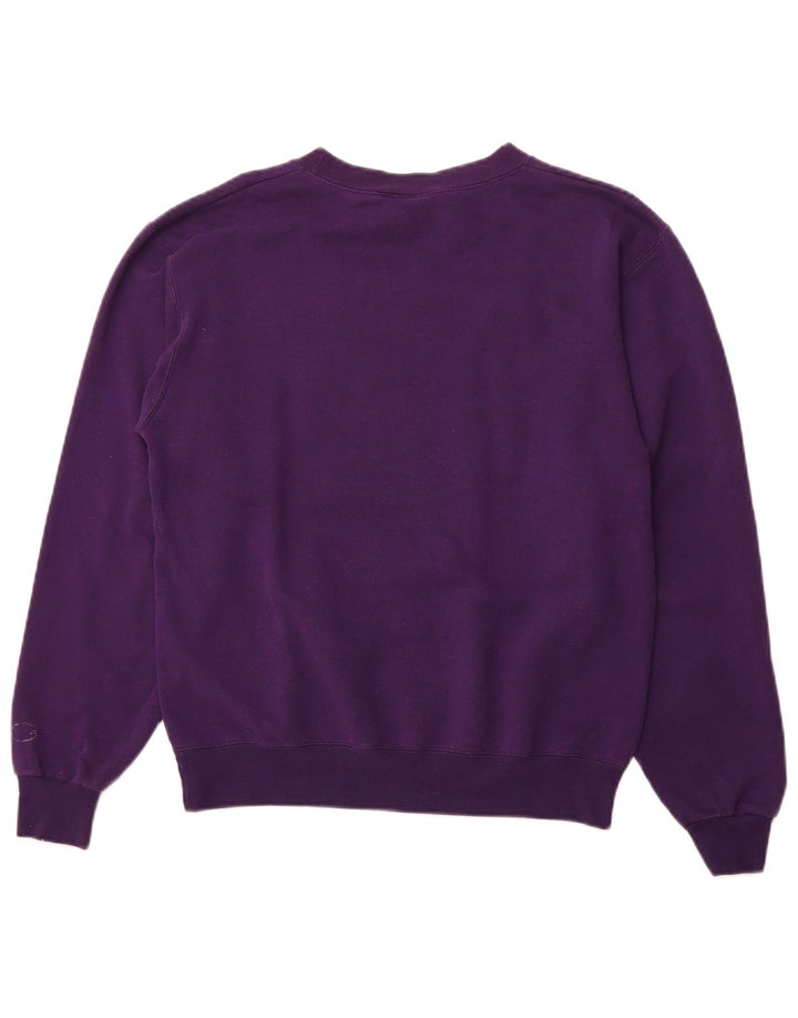 CHAMPION Suéter gráfico masculino pequeno roxo