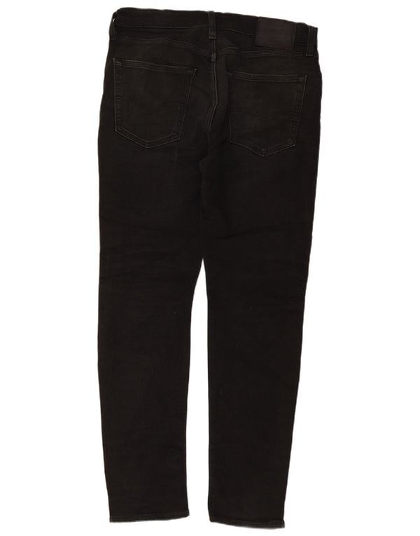 Calça jeans masculina Levi's 512 Slim Tapered W34 L32 algodão preto