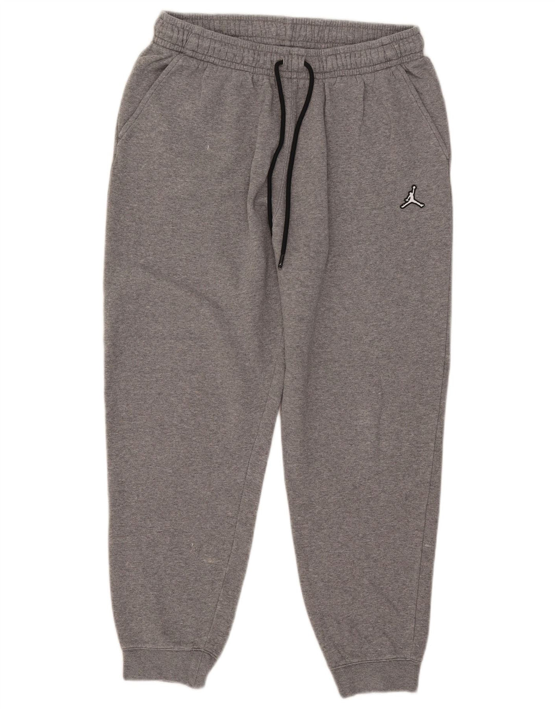 Calça de treino masculina Jordan Joggers grande algodão cinza
