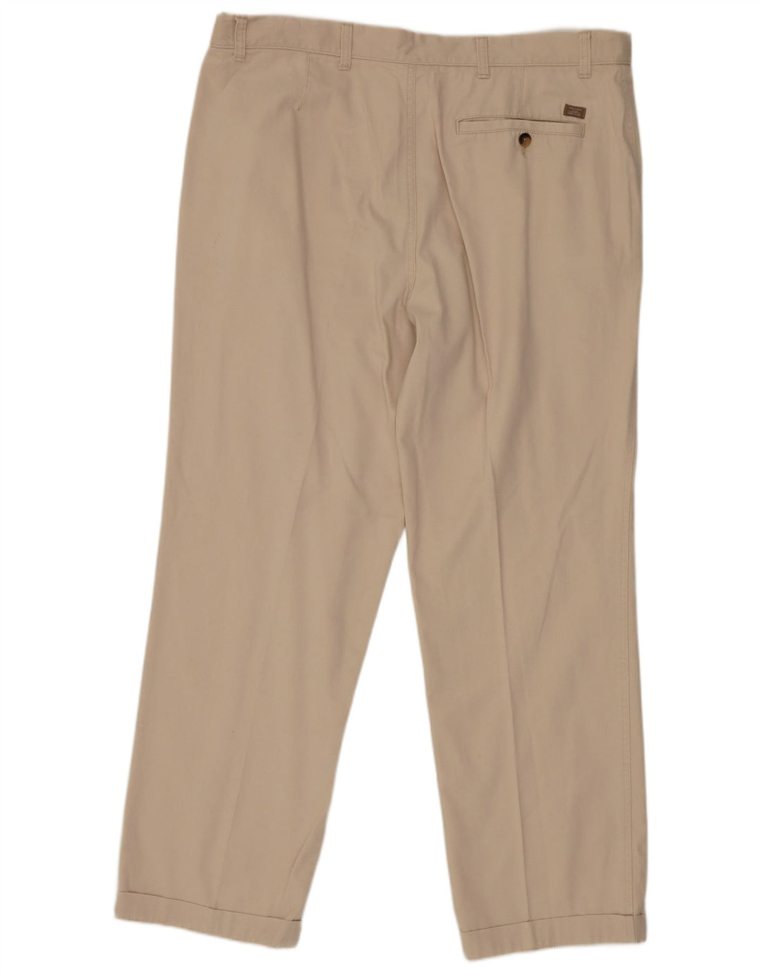 Calça Chino Masculina Marks & Spencer Pegged Regular W38 L31 Algodão Bege