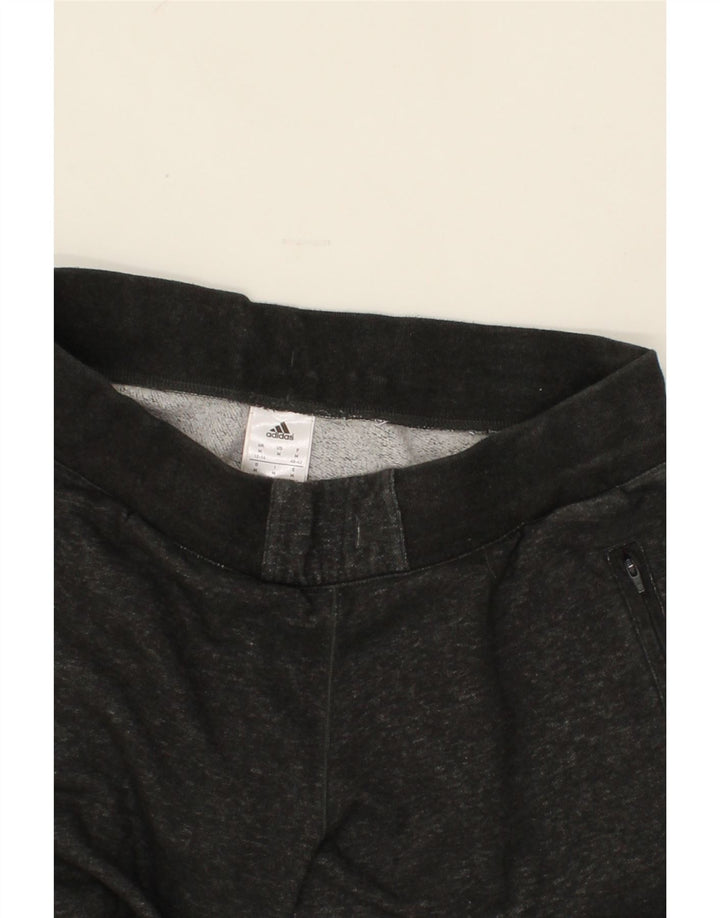 ADIDAS Womens Climalite Tracksuit Trousers Joggers UK 12/14 Medium Grey Vintage Adidas and Second-Hand Adidas from Messina Hembry 