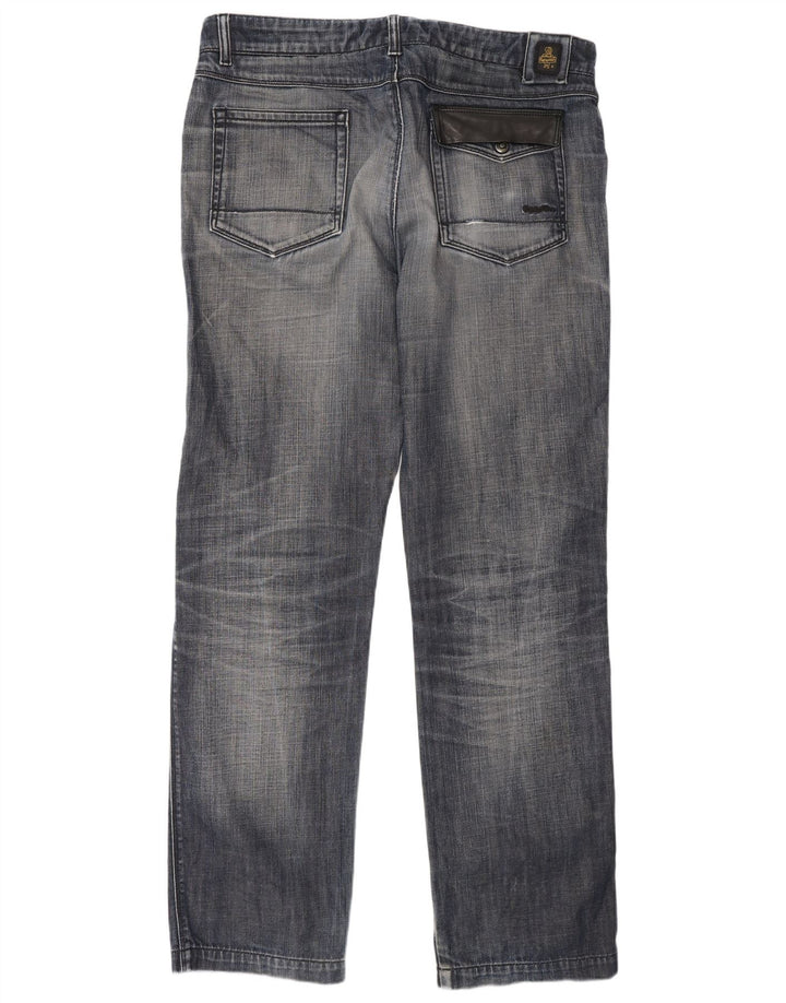 Refrigiwear Jeans reto masculino W36 L34 algodão azul