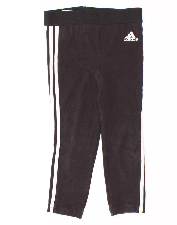 Leggings Adidas Menina 2-3 Anos Algodão Preto