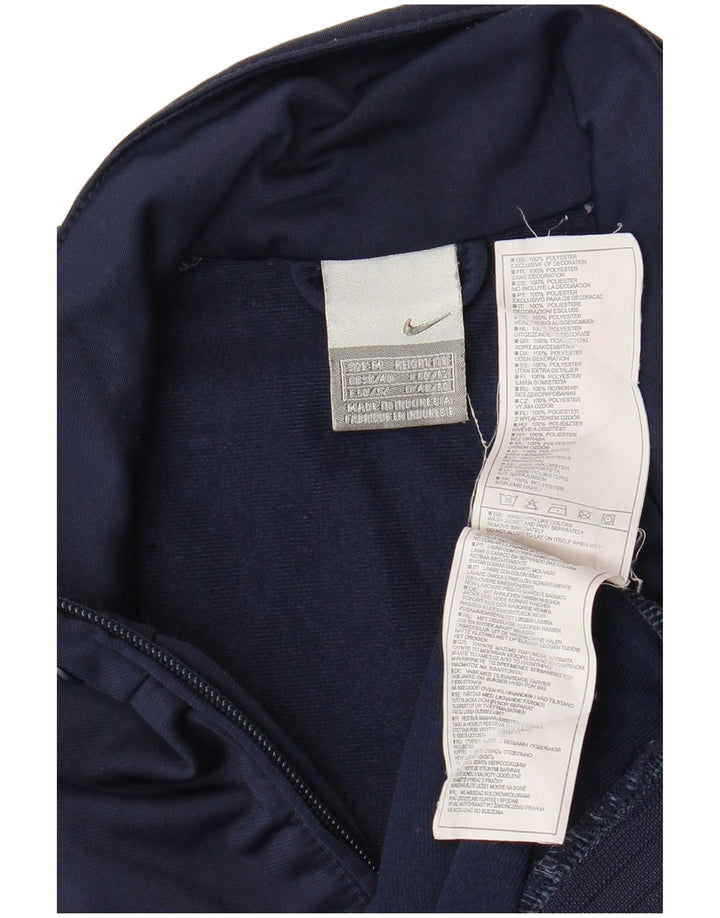 Nike Mens Tracksuit Top Jacket Médio Azul Marinho Poliéster