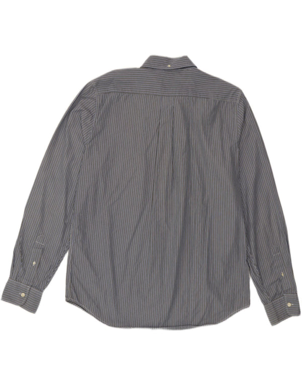 Camisa masculina Levi's Standard Fit grande listrada azul