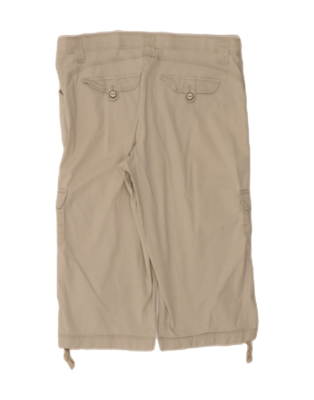 LEE Womens Cargo Capri Trousers US 14 XL W36 L19 Beige Classic Vintage Lee and Second-Hand Lee from Messina Hembry 
