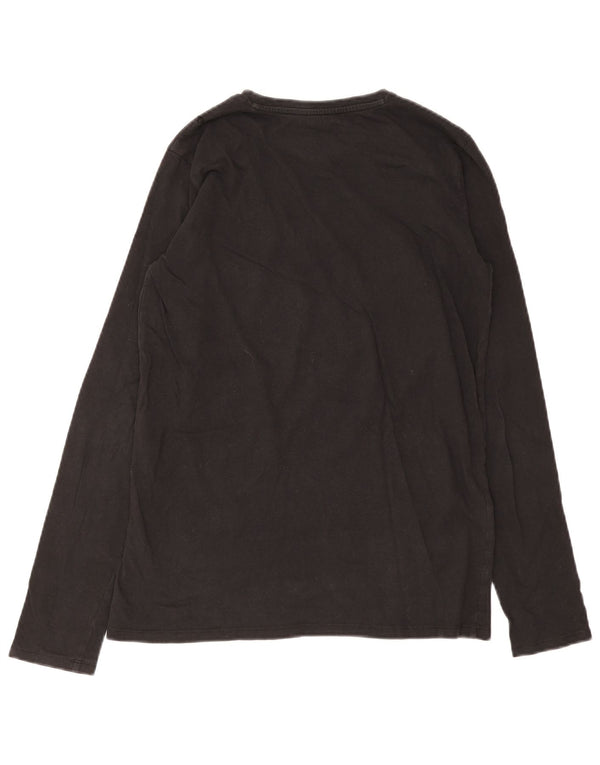 Top gráfico Guess Boys manga comprida 15-16 anos preto
