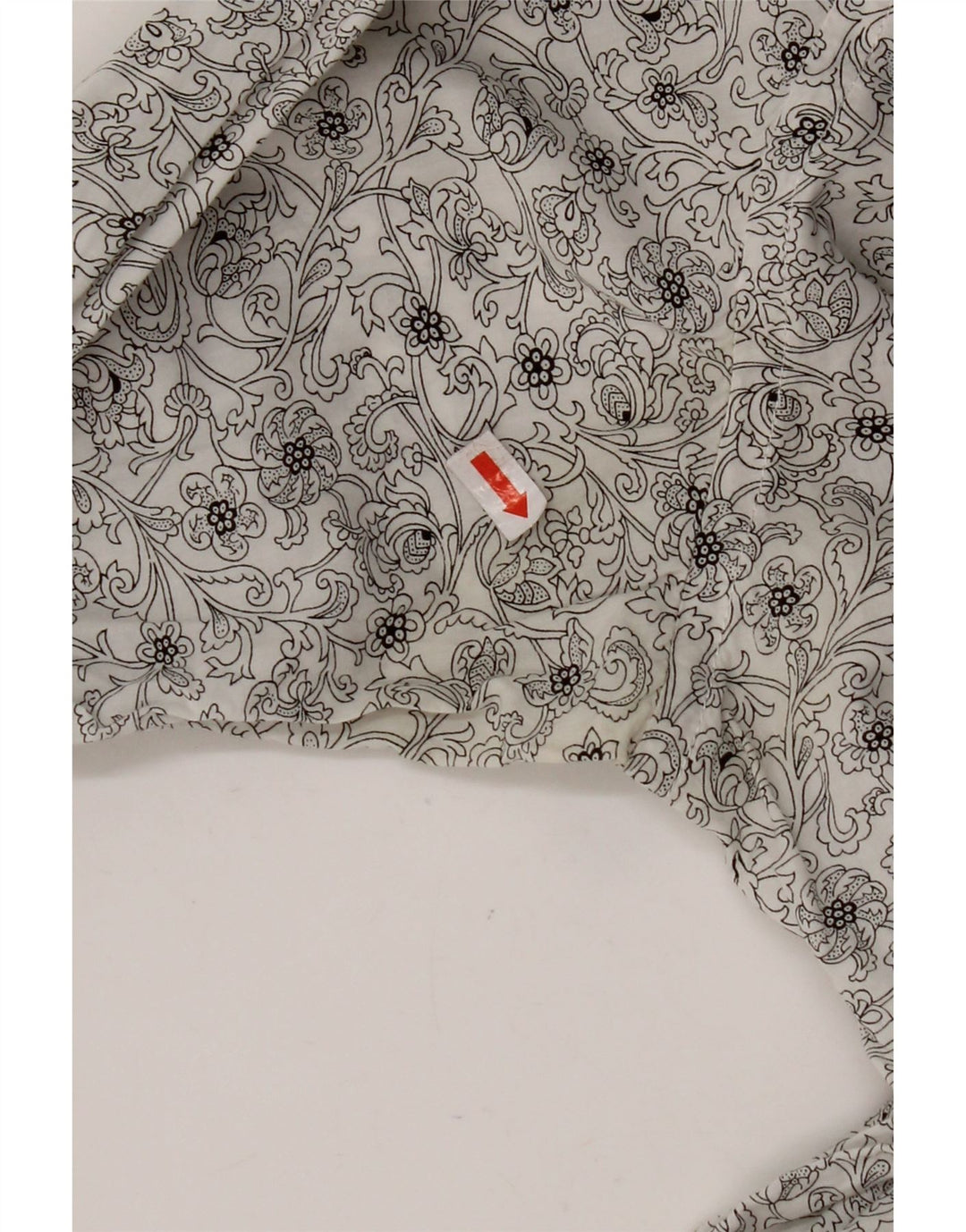 Camisa masculina TED BAKER tamanho 3 algodão floral branco médio