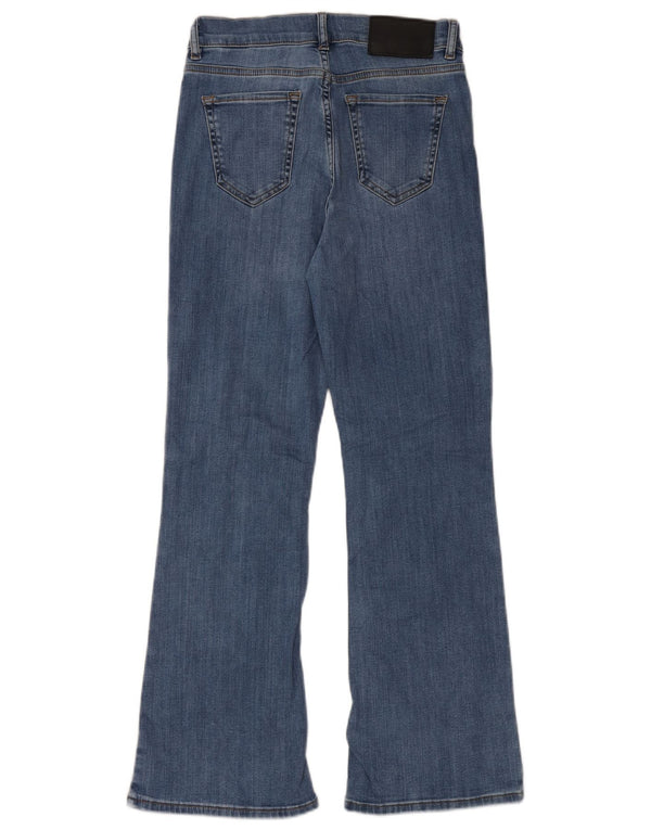 Jeans Marks & Spencer Feminino Autograph Flared Reino Unido 10 Pequeno W26 L30 Azul