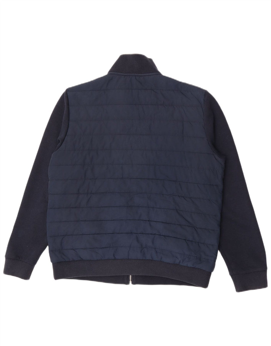 Jaqueta acolchoada masculina Marks & Spencer UK 42 XL azul marinho poliéster