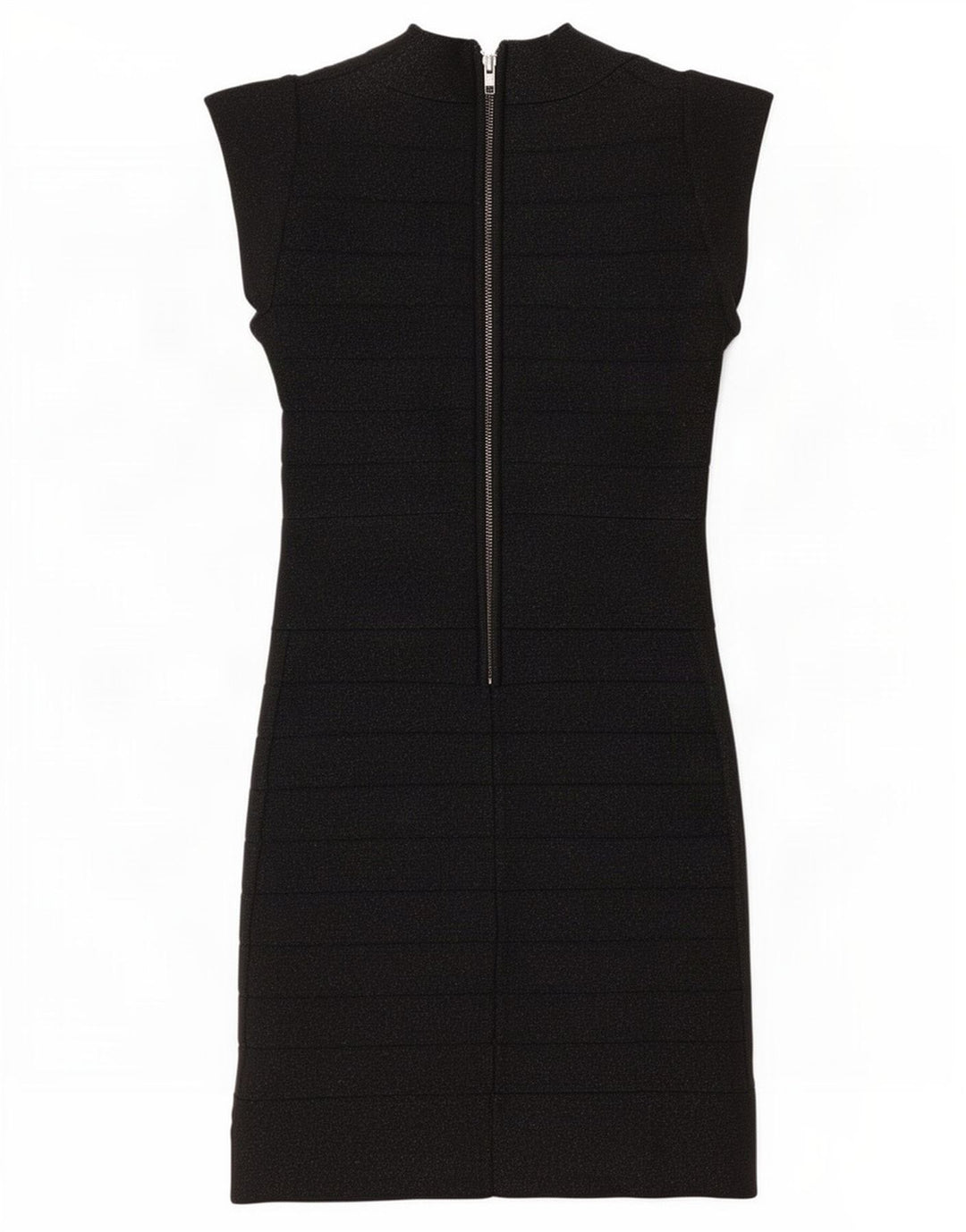Vestido bainha feminino French Connection UK 8 pequeno viscose preta