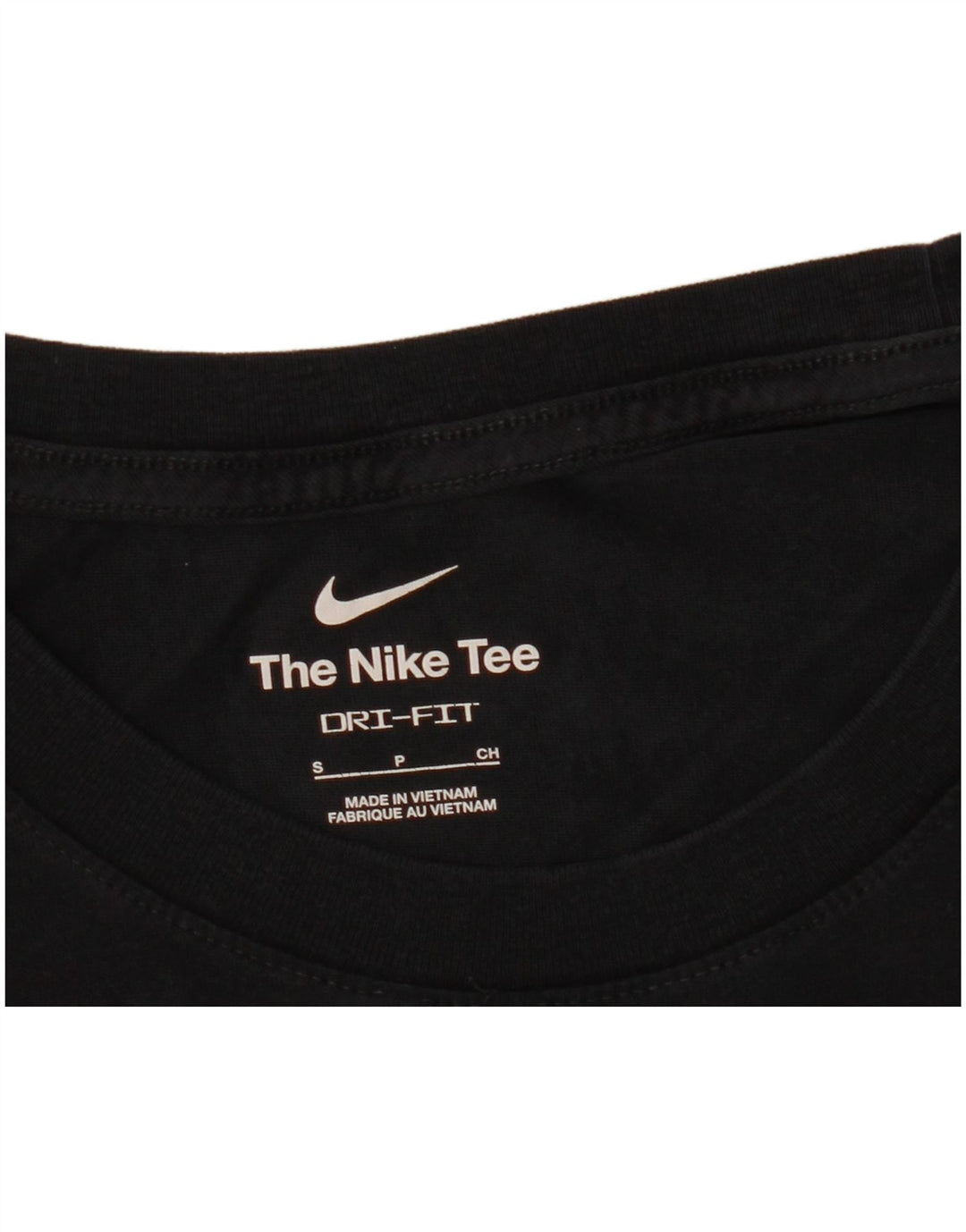 Camiseta Nike Masculina Dri Fit Top Pequena Preta