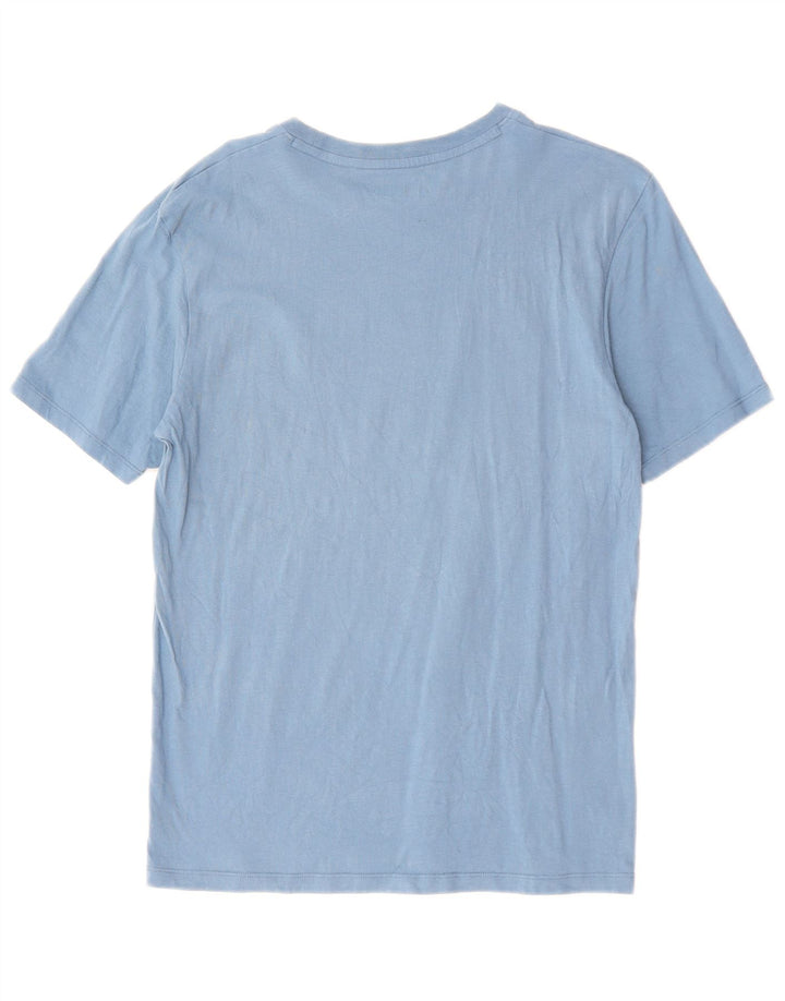 Camiseta masculina TIMBERLAND Regular Fit Graphic Top Médio Algodão Azul
