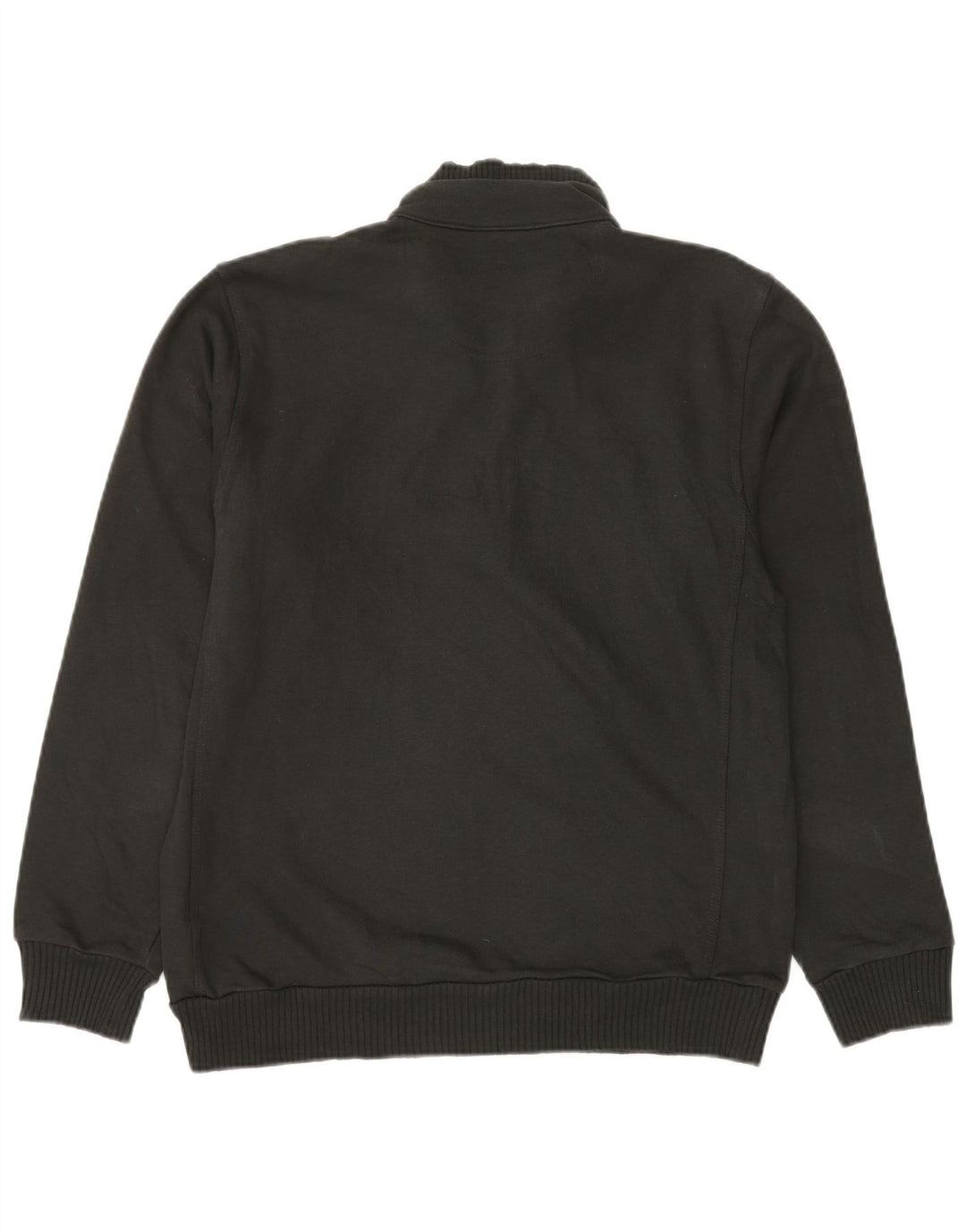 Moletom masculino Champion Classics com zíper e gola alta de algodão preto médio