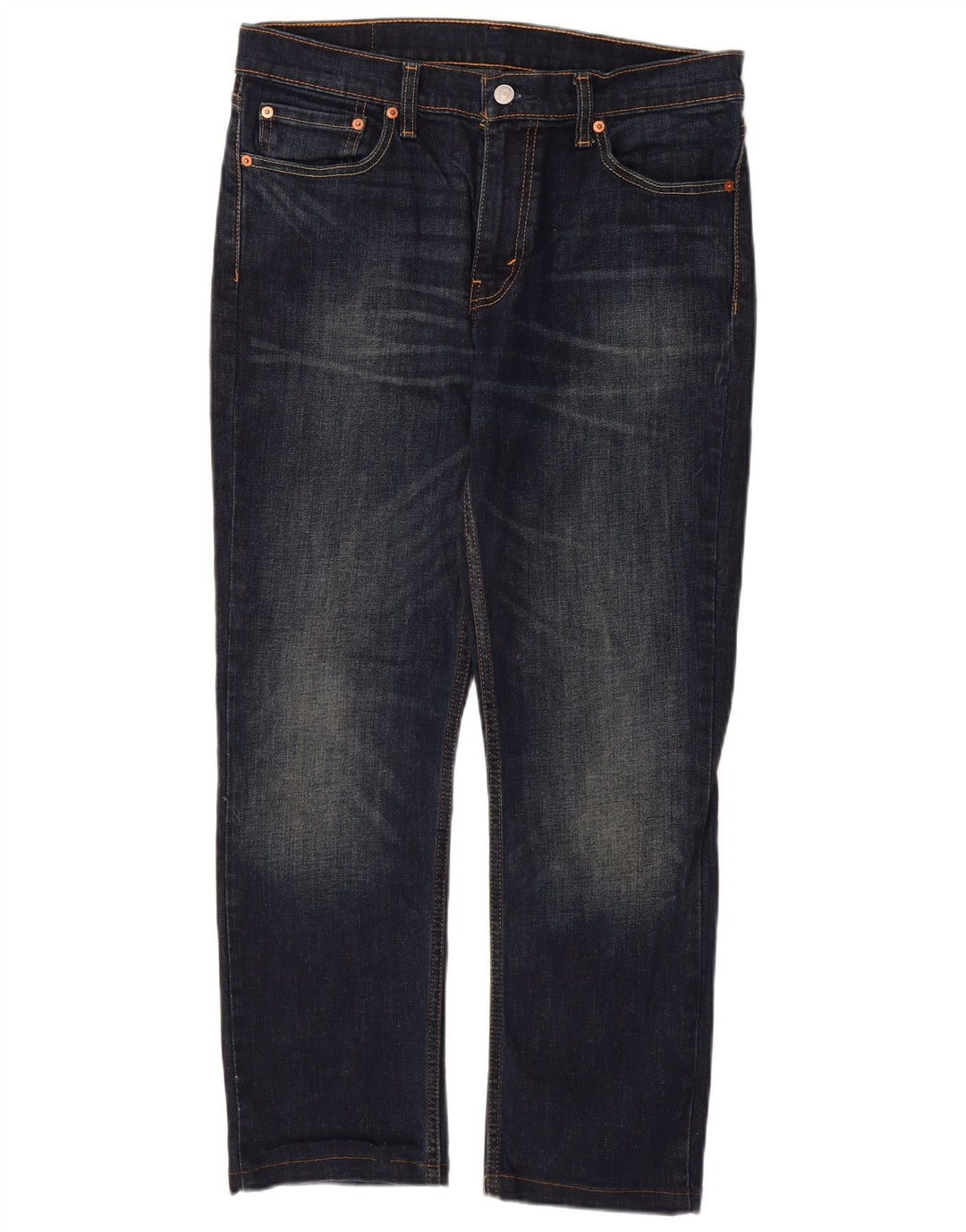 LEVI'S Masculino 511 Slim Jeans W32 L32 Azul Marinho Algodão