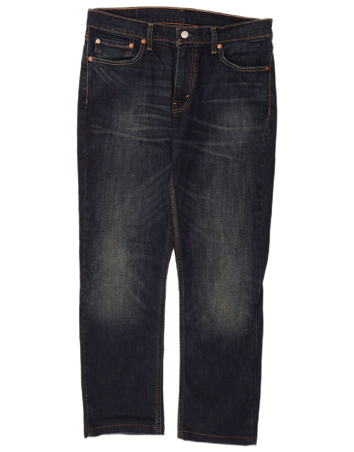 LEVI'S Masculino 511 Slim Jeans W32 L32 Azul Marinho Algodão
