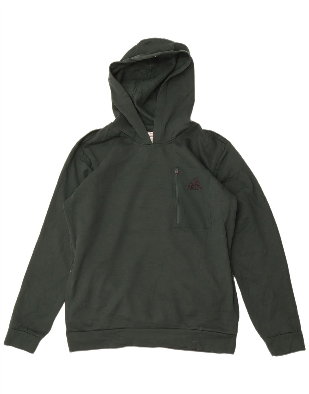 Adidas Mens Hoodie Jumper Grande Verde