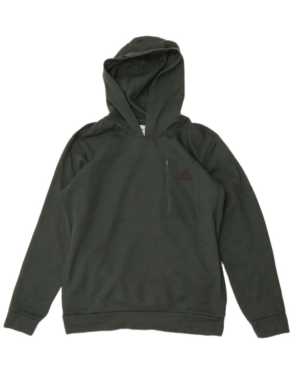 Adidas Mens Hoodie Jumper Grande Verde
