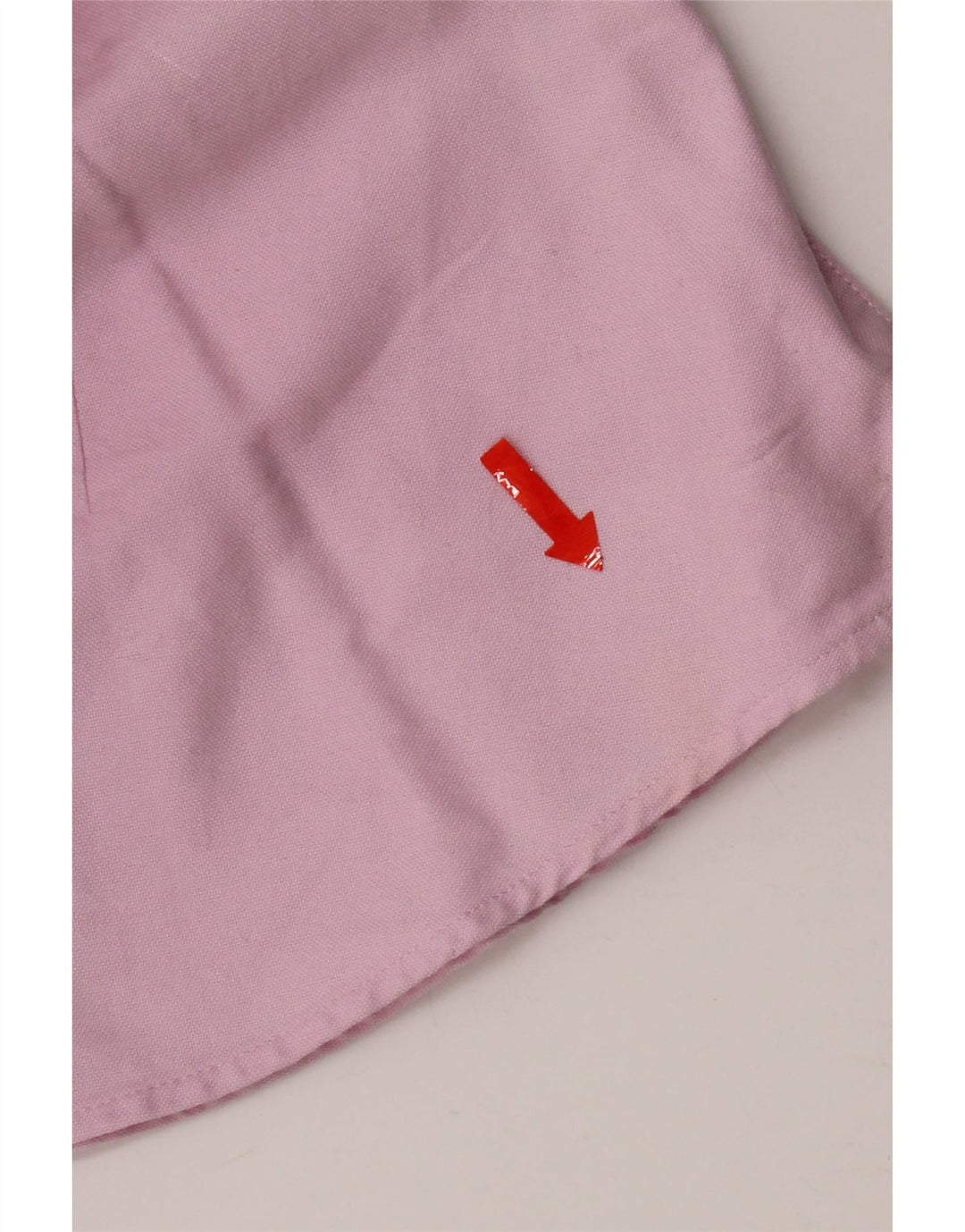 Camisa feminina Orvis UK 14 algodão rosa médio
