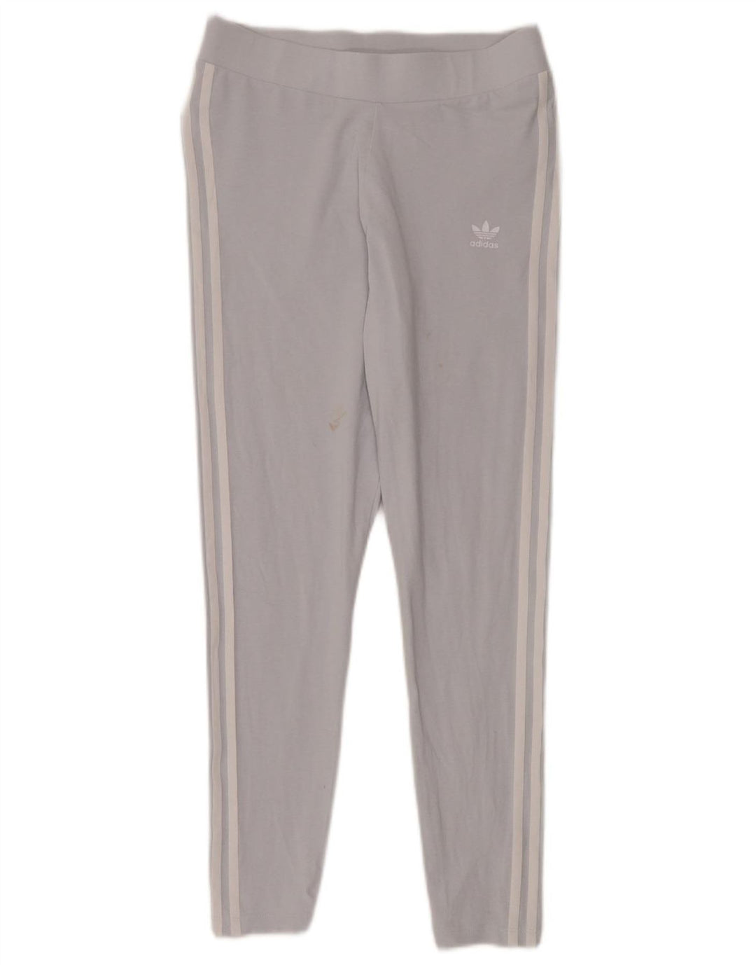 Leggings ADIDAS Femininas UK 16 Grande Algodão Azul