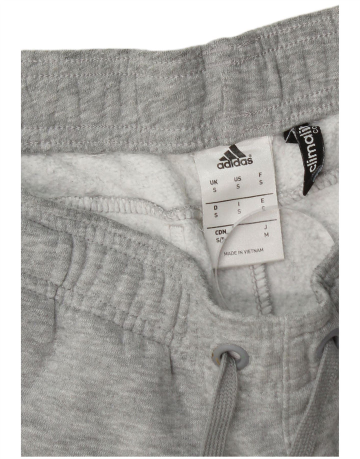 ADIDAS Mens Climalite Calças de treino joggers pequenas cinza