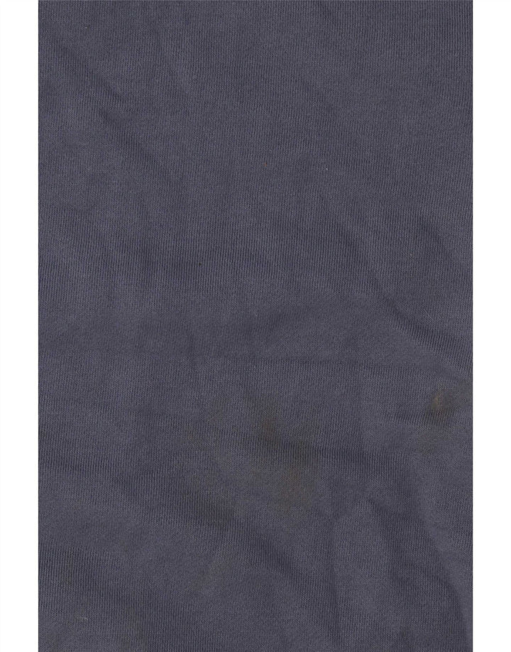 Crew Clothing Mens Moletom Jumper Médio Algodão Azul