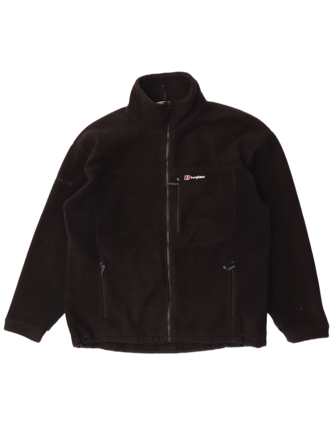 Jaqueta masculina de lã BERGHAUS UK 42 XL poliéster preto