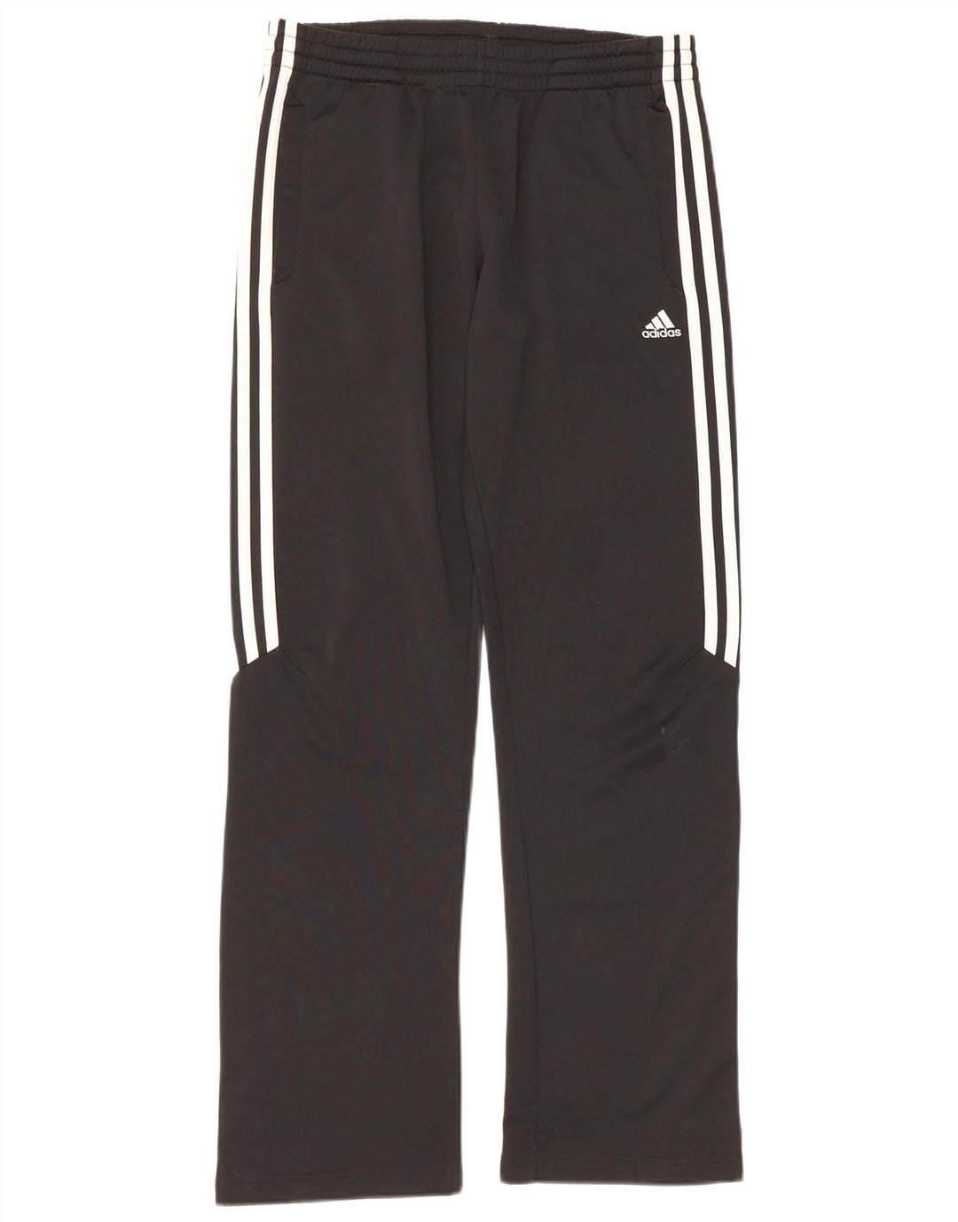 Calça de treino feminina Adidas UK 14 poliéster preto médio
