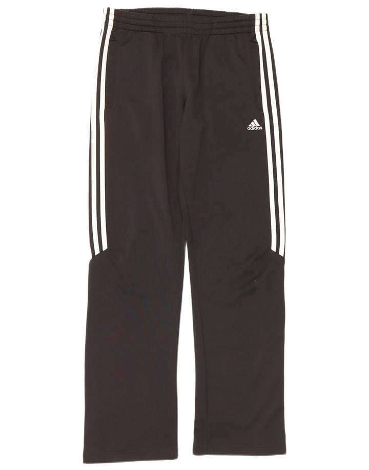 Calça de treino feminina Adidas UK 14 poliéster preto médio