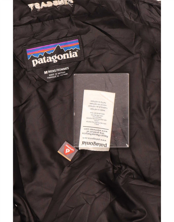 Colete acolchoado masculino Patagonia UK 38 poliéster preto médio