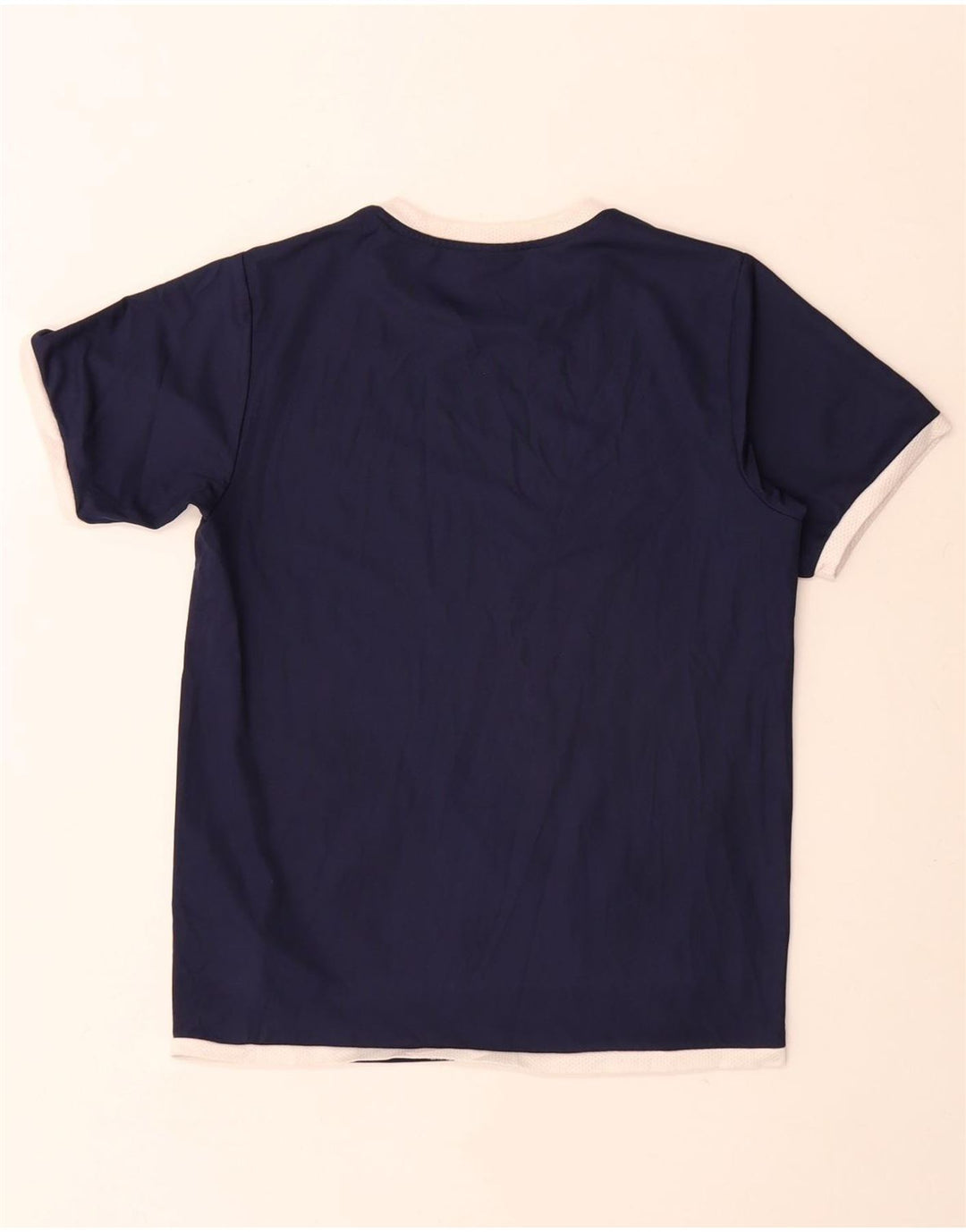 Camiseta Puma Menino Top 11-12 Anos Azul Marinho Colorblock Poliéster