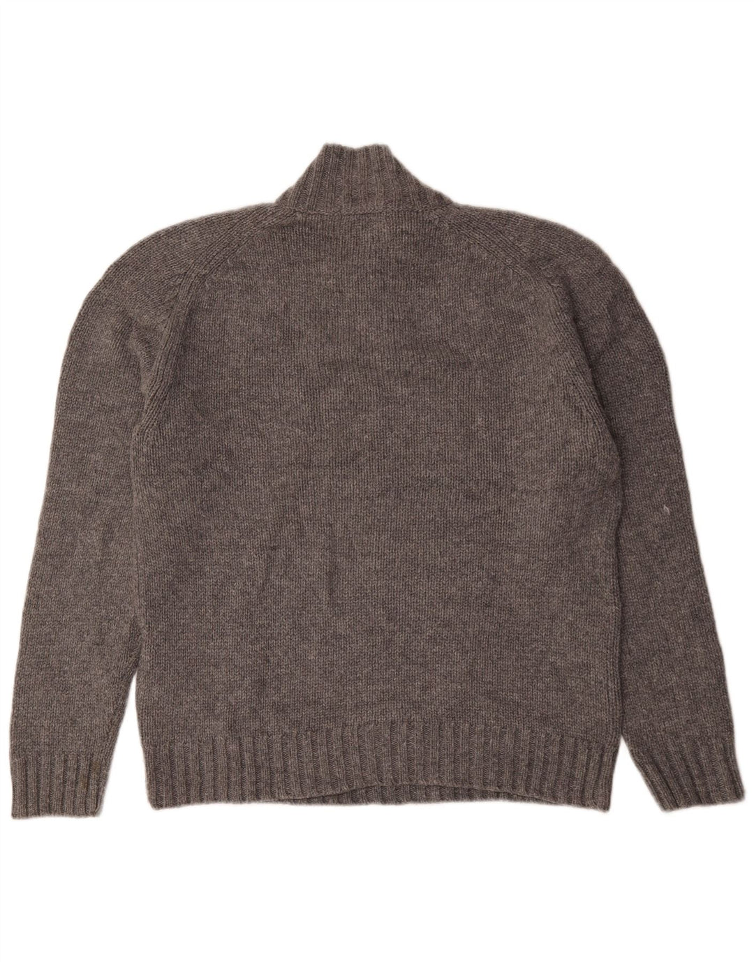 Suéter masculino Marks & Spencer Autograph com gola redonda grande cinza