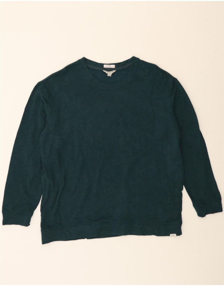 ORVIS Mens Sweatshirt Jumper XL Green Polyester Vintage Orvis and Second-Hand Orvis from Messina Hembry 