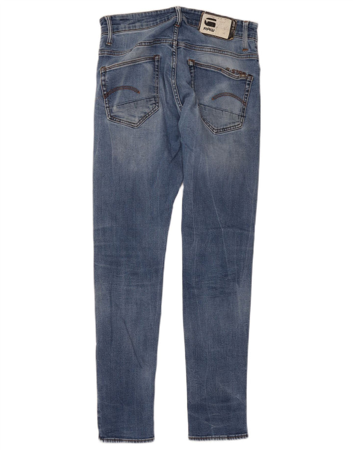 Calça jeans skinny masculina G-Star W29 L30 azul poliéster