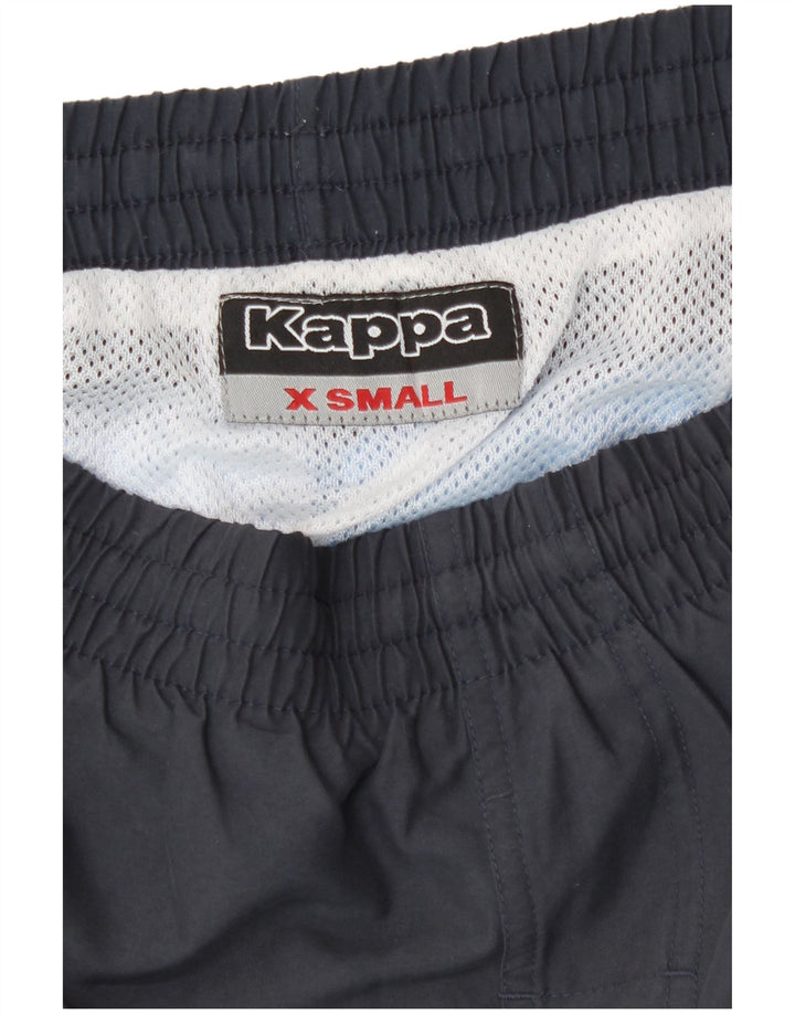 Shorts de natação masculino Kappa XS azul marinho Colourblock poliéster
