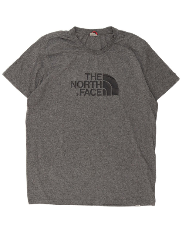 Camiseta gráfica masculina The North Face Top XL algodão cinza