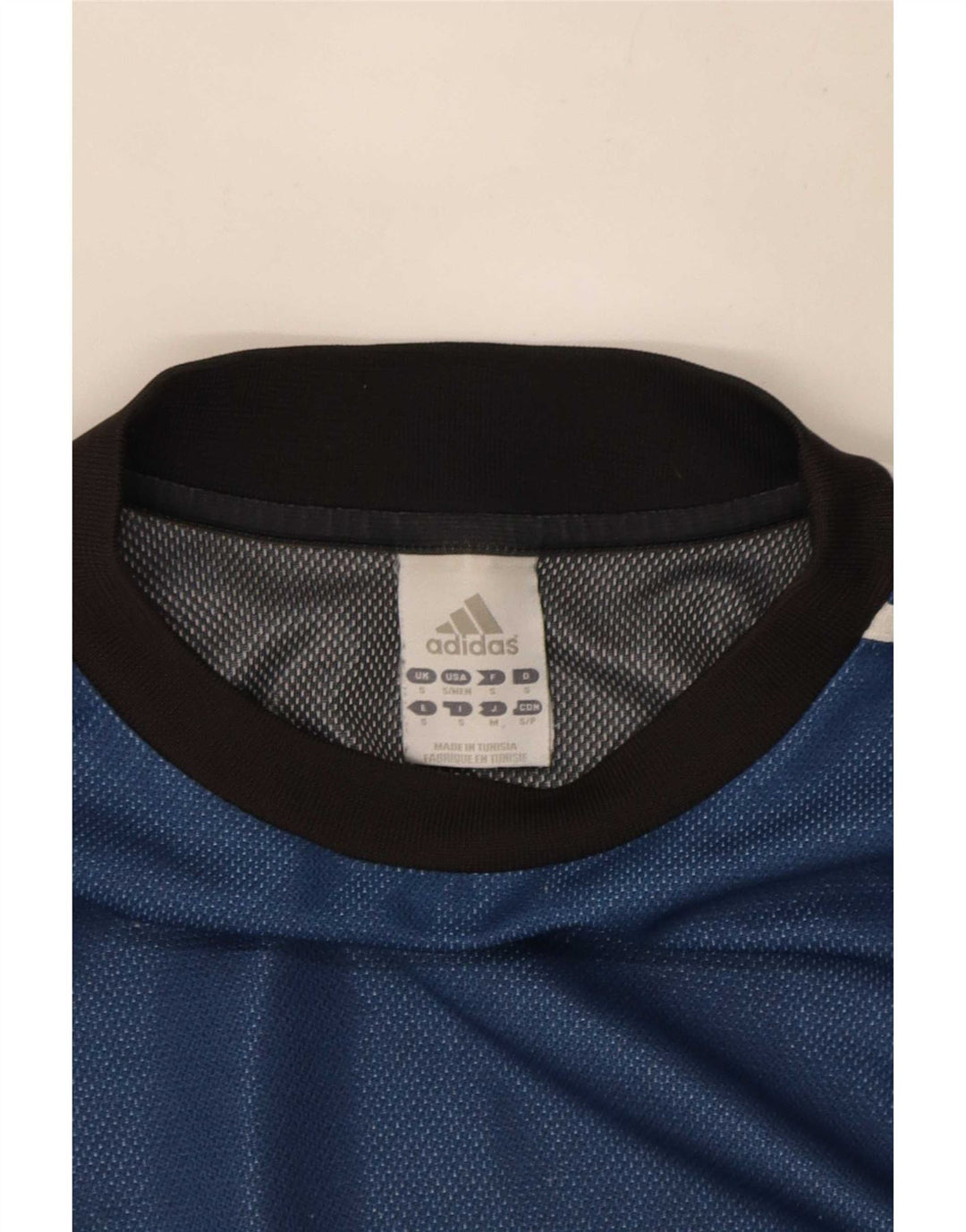 Camiseta Adidas Masculina Graphic Top Pequeno Bloco Colorido Azul