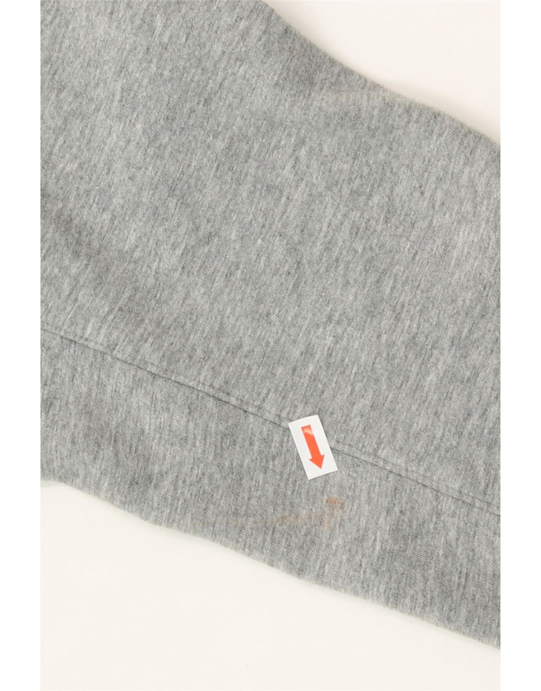 NIKE Womens Zip Hoodie Sweater UK 14 Large Grey Cotton Vintage Nike and Second-Hand Nike from Messina Hembry 